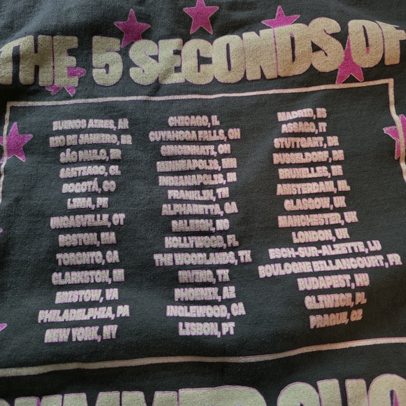 5sos 2023 tour crewneck - Picture 4 of 8